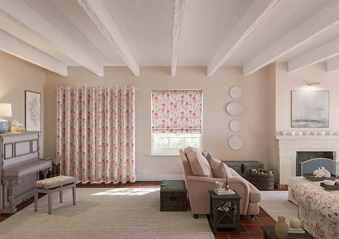 Wisteria Silk, Vivid Pink - Made to Measure Curtains - Image 15